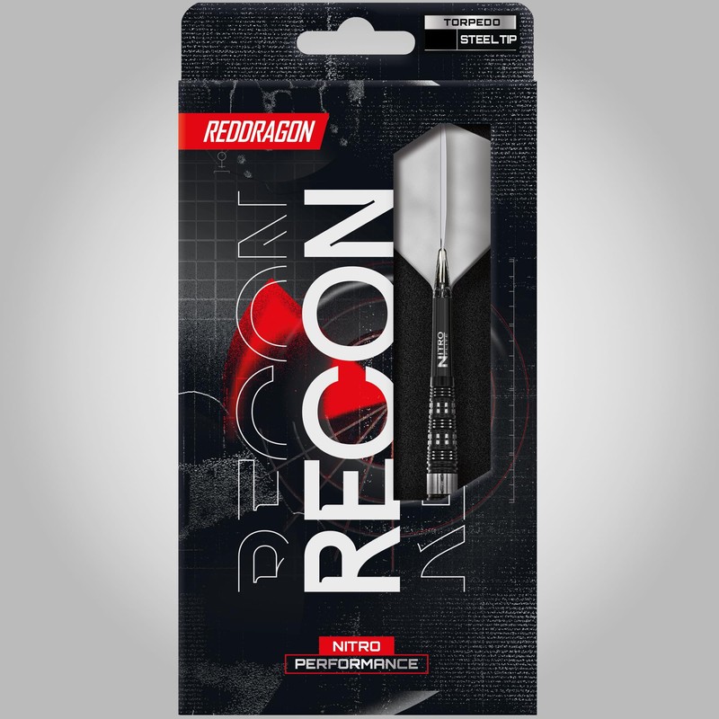 RED DRAGON Darts - Recon Series - 25g Torpedo Barrel