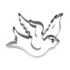 Staedter Embossing Swallow Cookie Cutter, Silver