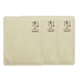 Sooryehan Ginseng Total Anti-Aging Mask 28ml / 수려한 진생 토탈 안티에이징 마스크 28mlX3매