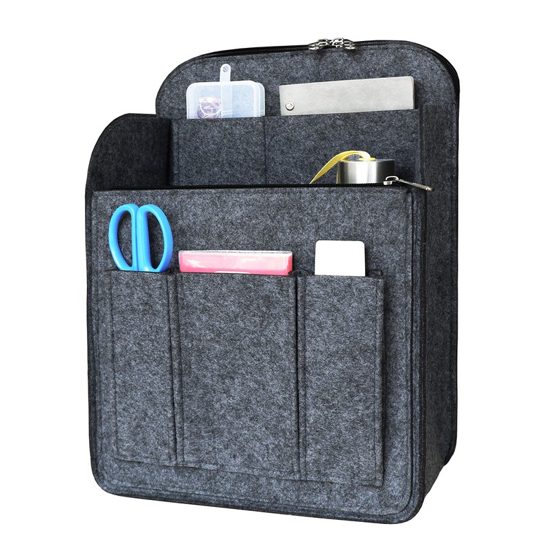 APSOONSELL Backpack Organizer Insert, Felt Bag Organizer for Backpack Rucksack