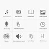 Digital Voice Recorder Bluetooth 4.2 Touch Control FM Radio MP3