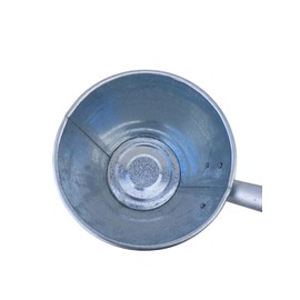 AGROHIT Jaucheöpfer 5 l, casserole bucket with handle nozzle, ladle for manure, jauche & water, galvanised slurry scooper, crack and weatherproof, ladle bucket, slurry bucket for agriculture and