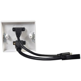 AV:Link | 8K HDMI & USB-C Multimedia Wall Plate, USB4 Fast Charge & Data Transfer Type-C and 8K HDMI Sockets: Optimised Connectivity for Home, Office and Education Spaces