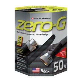 Teknor Apex 5/8" x 50ft zero-G Durable Kink Free Garden Hoses