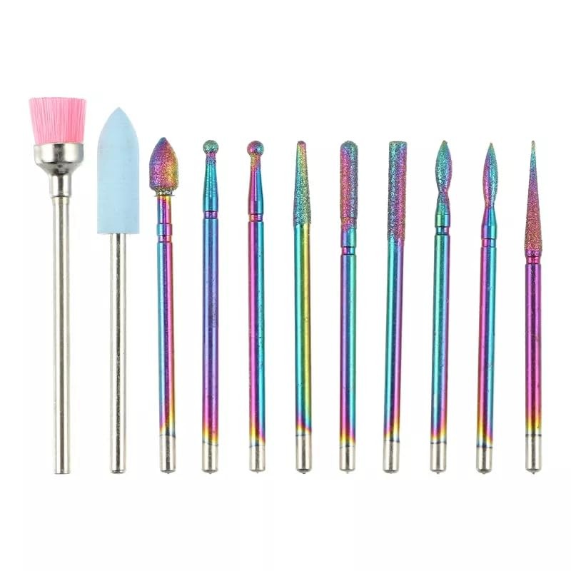 Kit Manicura Profesional Pulido Uña Acrilica Pedicure Fresa Broca Portatil
