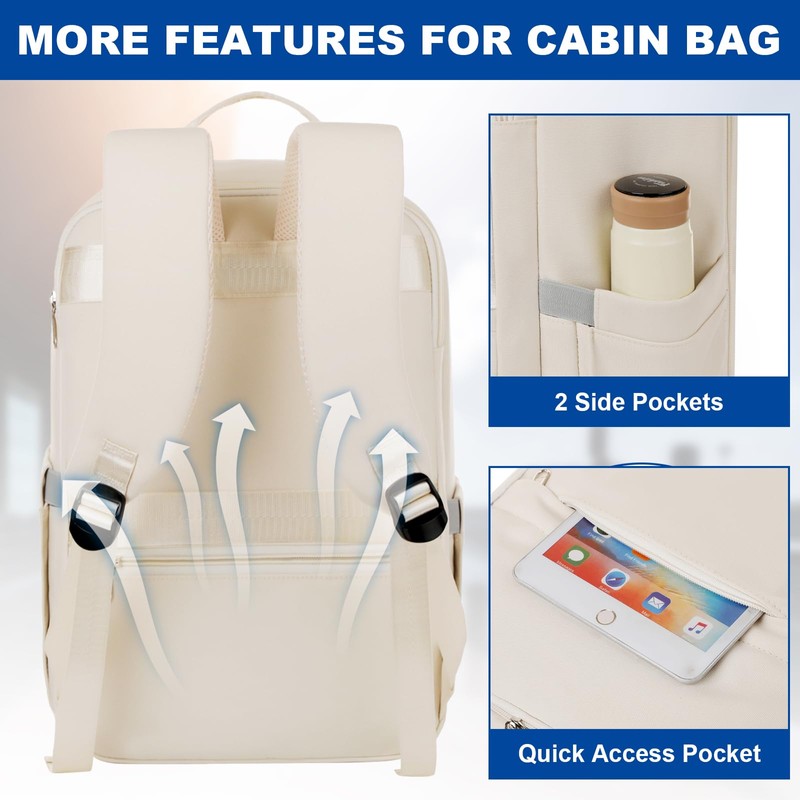 Zuquik For Ryanair Hand Luggage 40 x 20 x 25