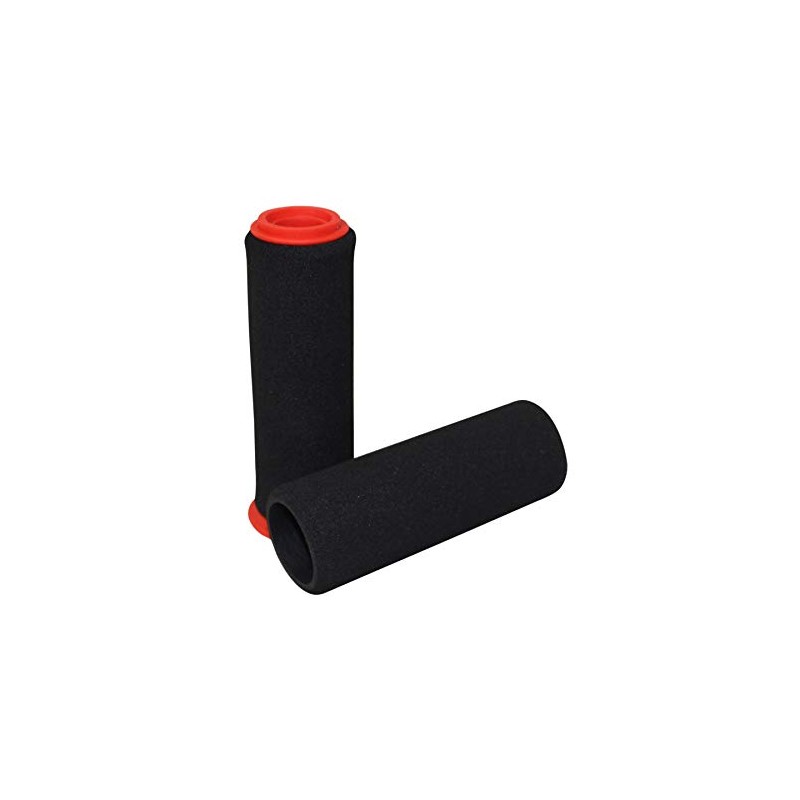 Bike It Comfort Foam Grip Sleeves (Pair) Black GRPSL080
