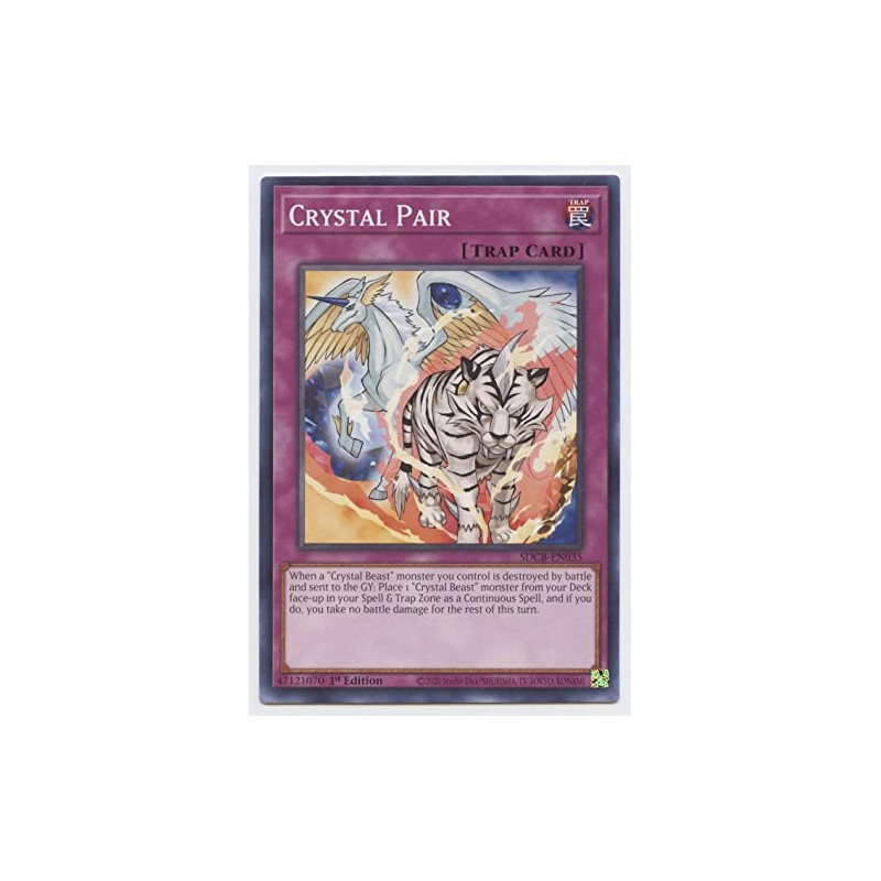 Crystal Pair - SDCB-EN035 - Common - 1st Edition