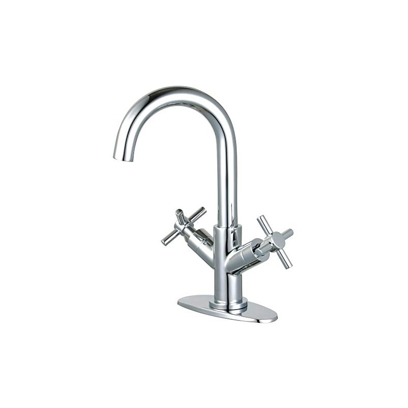 Kingston Brass LS8451JX Concord Bathroom Faucet, Polished Chrome, 6.31 x