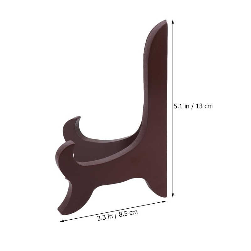 Display Stand for Tea Cakes and Plates Curved Plate Rack