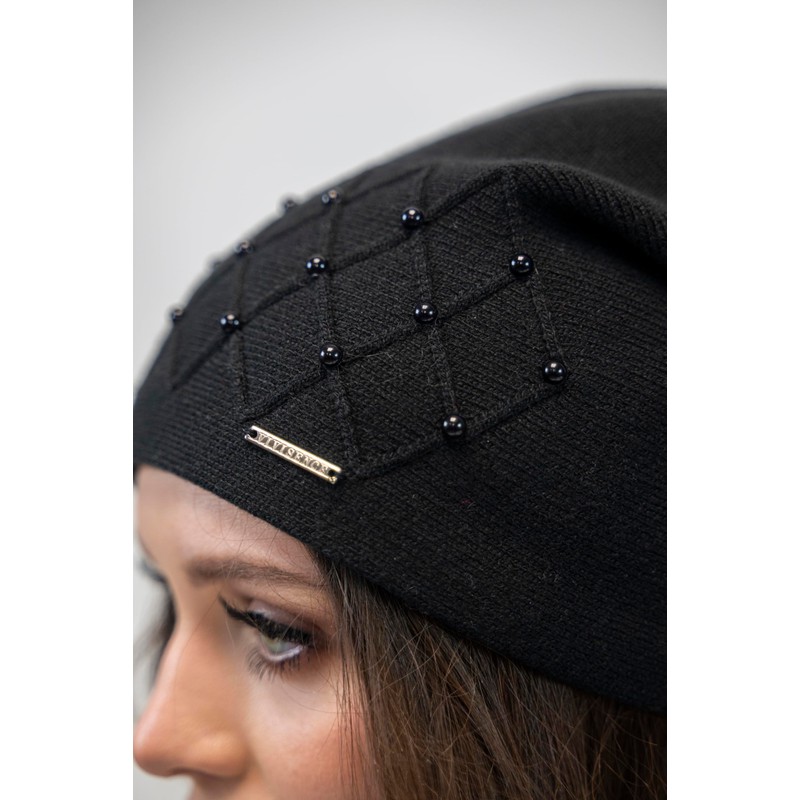 VIVISENCE Women's Winter Hat Headgear Warm Thick Patterned 7002, Made