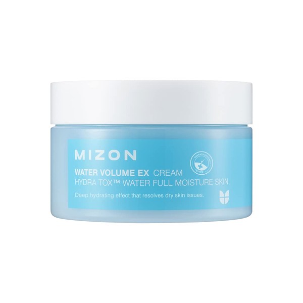 MIZON Water Volume EX Cream, moisture cream, hydration cream, Soft Skin, Korean skin care (100ml/ 3.38 fl oz)