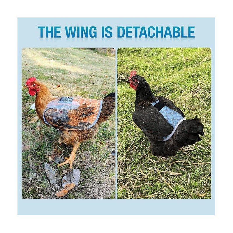Chicken Saddle with Wing Protector - Chicken Aprons & Vest