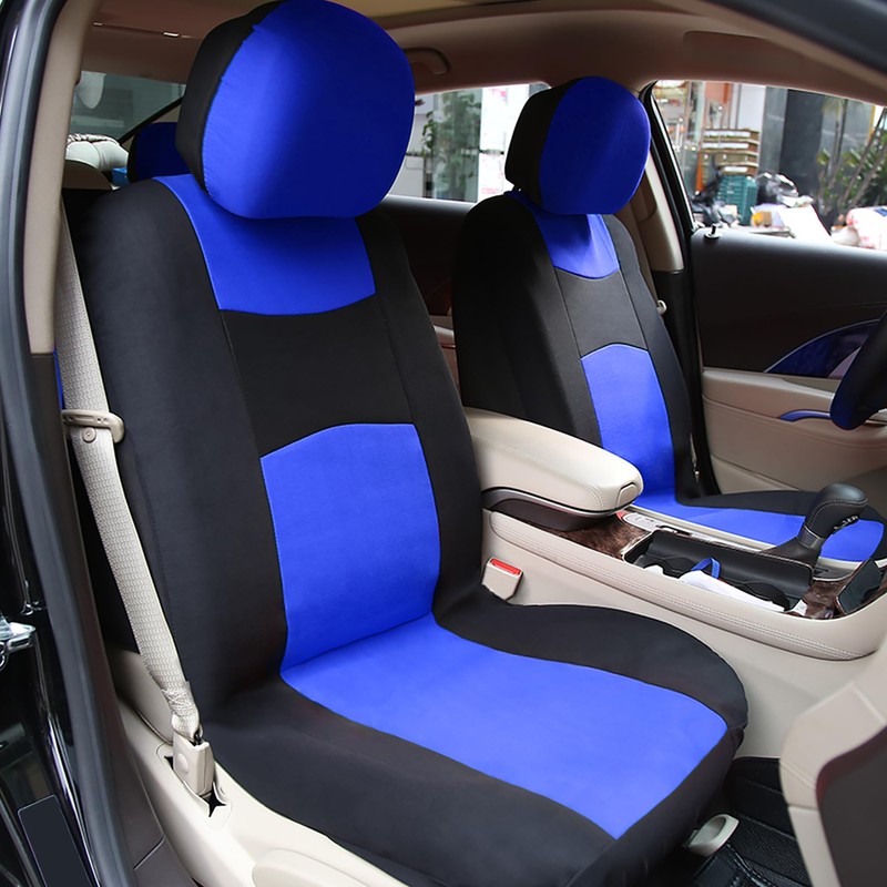 X AUTOHAUX Universal Front Truck Seat Cover Kit Protective Pad
