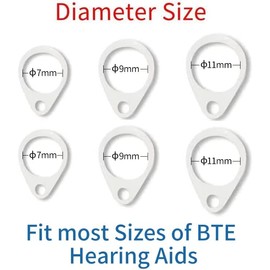 Hearing Aid Clip for Seniors Adults - Anti-Lost Lanyard Protector BTE Clip Holder Rope with Loops and Clip and Security Clip（Green)