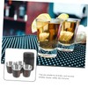 ULTECHNOVO 1Set Portable Stainless Steel Wine Cups Metal Drinking Mugs