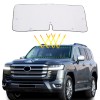 Ynei Windshield Sun Shade UV Protection Custom Fits Toyota Land