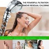 Filtered Shower Head with Purifying Beads – 3 Function High