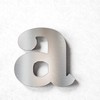 N-02-1-E Stainless Steel House Number 1 - Solid, Weatherproof and