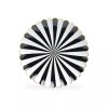 Grace's Teaware Grace Teaware 8.5" Black and White Scallop Fine