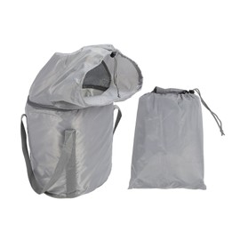 Foldable Foot Soaking Bag Portable Waterproof Wear Resistant Collapsible Feet Bath Basin with Handle for Travel Dormitory