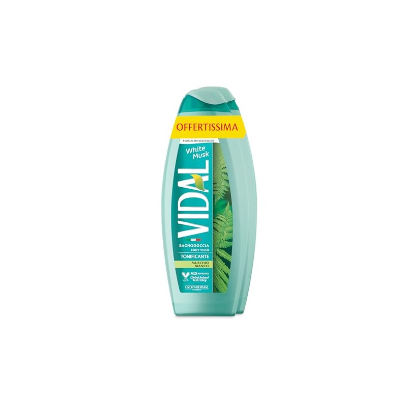 Vidal - White Musk Bath Foam, Invigorating Formula, White Musk