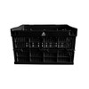 UpCart Fold-a-Crate, Collapsible Stackable Milk Crate & Plastic Storage Bin