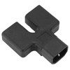 IEC320 C14 to Dual C19 Power Adapter Copper Conductor PVC