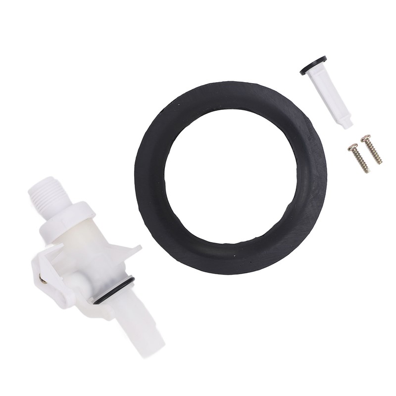 5PCS RV Toilet Water Valve Kit Leak Resistant 13168 for