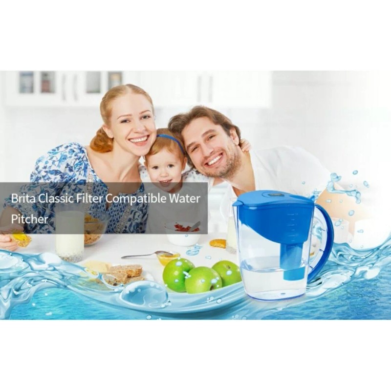 well Blue Alkaline Water Pitcher & Ionizer 3.5L Pure Healthy