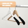 TOVINANNA Non-Skid Hanger Shoulder Forms, 10 pcs Hanger Shoulder Rest