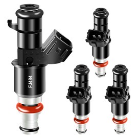 GPMMWPG 4Pcs Fuel Injectors OE 16450-RBB-003 8 Holes 2.0L Injector Compatible with Honda 2.0 Civic Si 2006-2011, for Acura CSX 2006-2011 RSX (Type-S) 2005-2006 16450RBB003 Set of 4