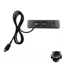 DL Power Recliner 2 Button 5 Pin Switch Hand Control Replacement with USB A C Ports