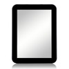 ARTLYMERS Magnetic Locker Mirror, 5x7 Real Glass Small Mirrors for
