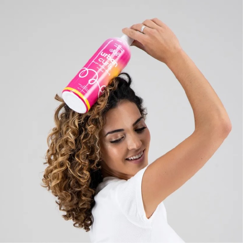 Shampoo Co-wash Para Cabello Rizado y Ondulado Urban Curls Sin