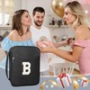 Fruobeyla Pin Display Bag, Letter PU Pin Trading Book with