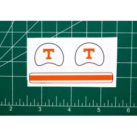 Tennessee Volunteers Vols *DIECUT DECALS ONLY* Mini Football Gumball Helmets OPI