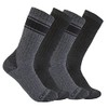 Carhartt - Calcetín pesado para hombre, paquete de 4, Surtido