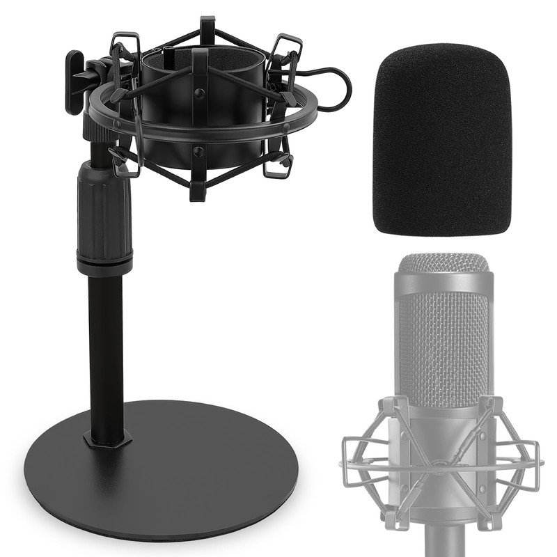 Soporte de micrófono de computadora AT2020 actualizado, soporte de micrófono