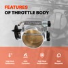 Talynx 102mm Throttle Body with TPS & IAC Sensor 4-Bolt