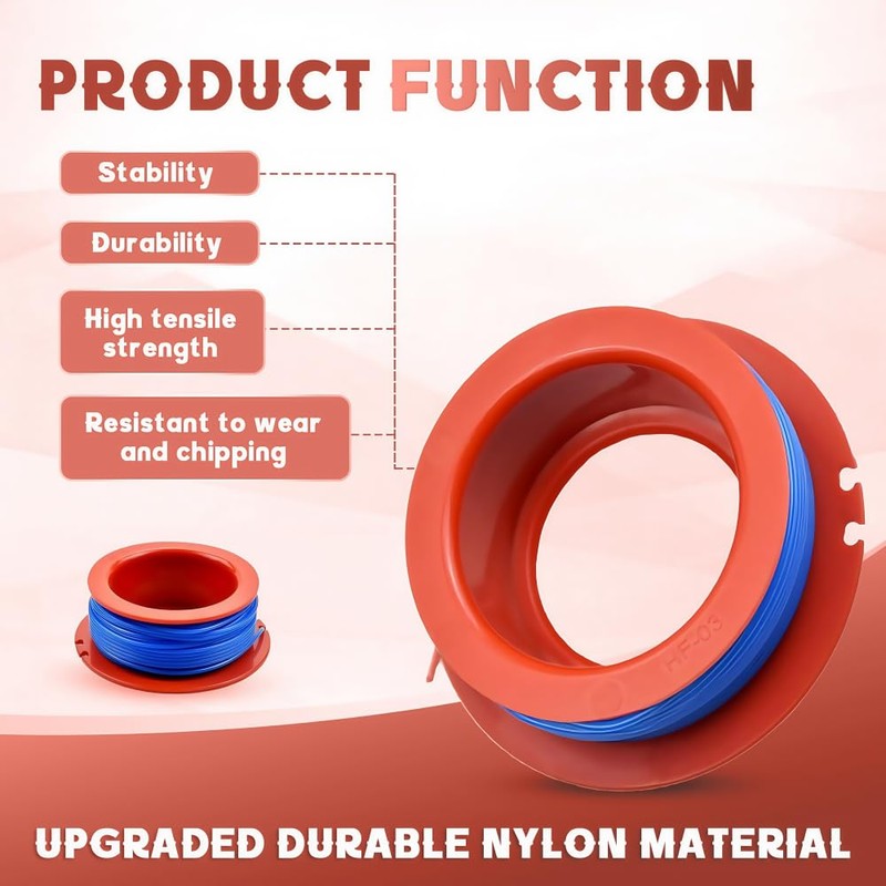 YYwenting Strimmer Spool Replacement,Flymo Mini Trim Spool,Flymo Strimmer Wire,Flymo ET21