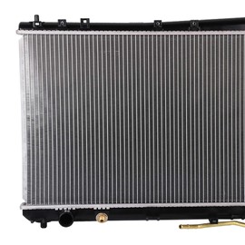 cciyu 2325 Radiator and 8MM-10MM,30MM-50MM Hose Clamp Replacement for 2000-2004 For Toyota for Avalon 3.0L