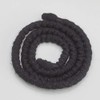 DreadLab - Bendable Spiral Dread Ties (40cm, Black With Black