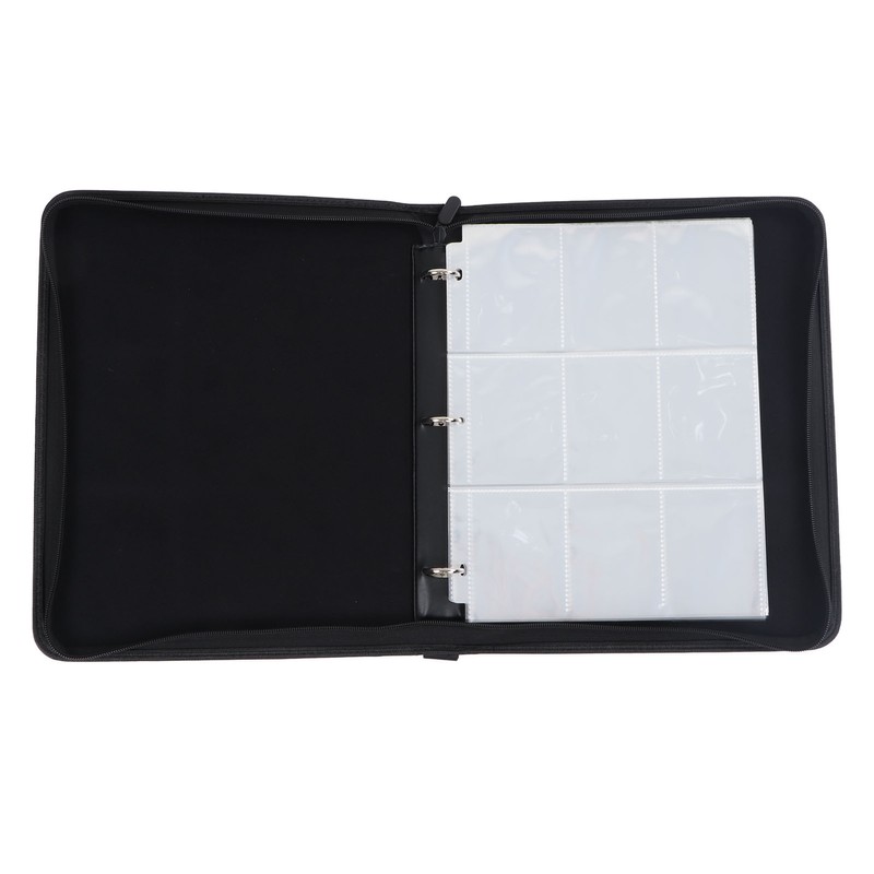 9 Pocket Trading Card Binder 20 Clear Card Pages Prevent