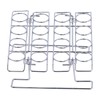 16-Hole Folding Baking Rack Ice Cream Rack Stand Cone Cupcake