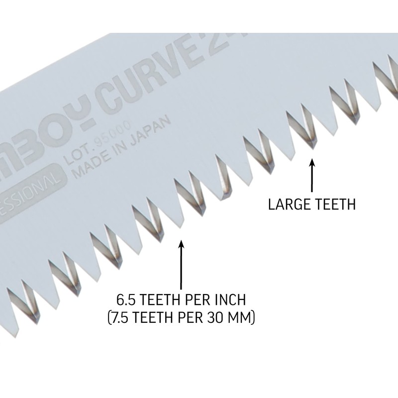 Silky GomBoy Curve Professional Folding Saw 240mm, Large Teeth (717-24)