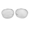 2Pcs RV Furnace Vent 2.8in Round Stainless Steel Flying Bug