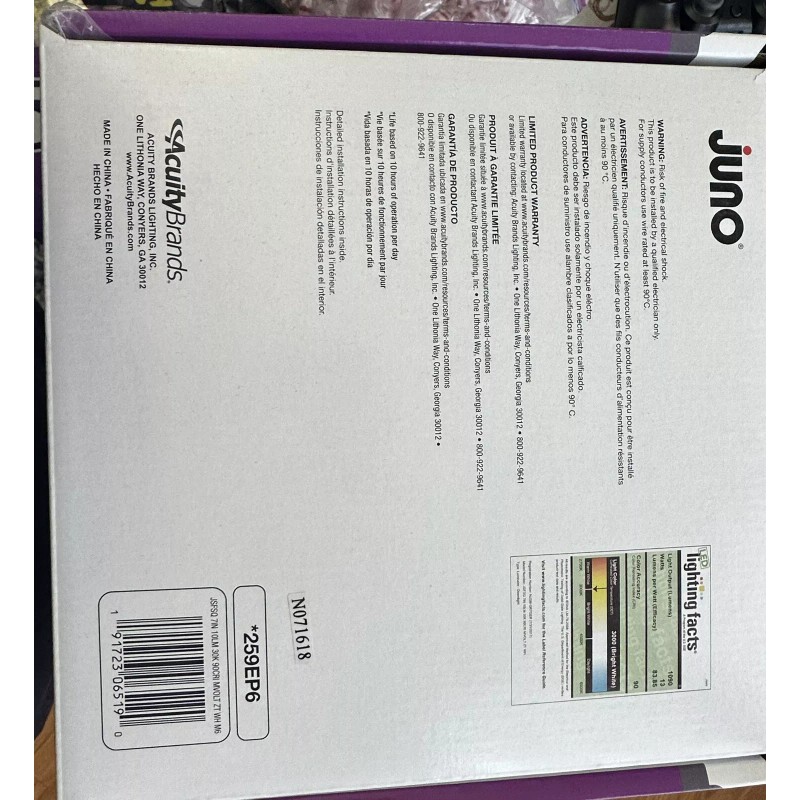 Juno Lighting Juno Slimform Led 7 in. 13-Watts 3000k Surface