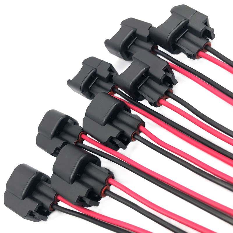 FainWan (8 unidades) Conector de inyector de combustible para EV6
