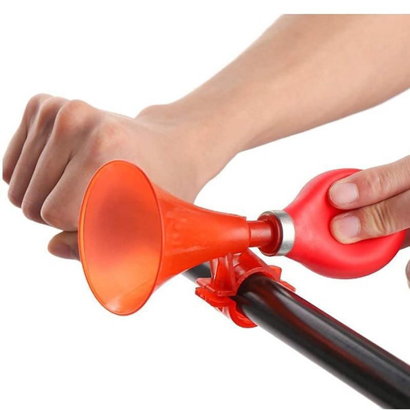 Bicycle Handlebar Grip Trumpet Bell Air Horn Kids Horn Alarm